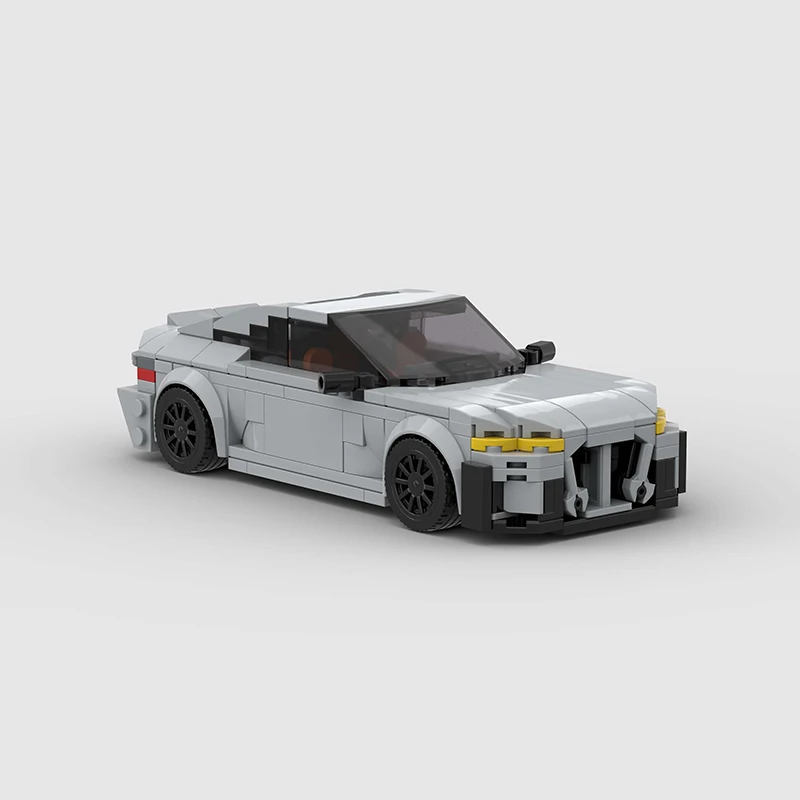 MOC M4 G82 Technische Supercar Raceauto Klassieke Stad Bouwstenen Voertuig Racing Model Bricks Speelgoed Jongens