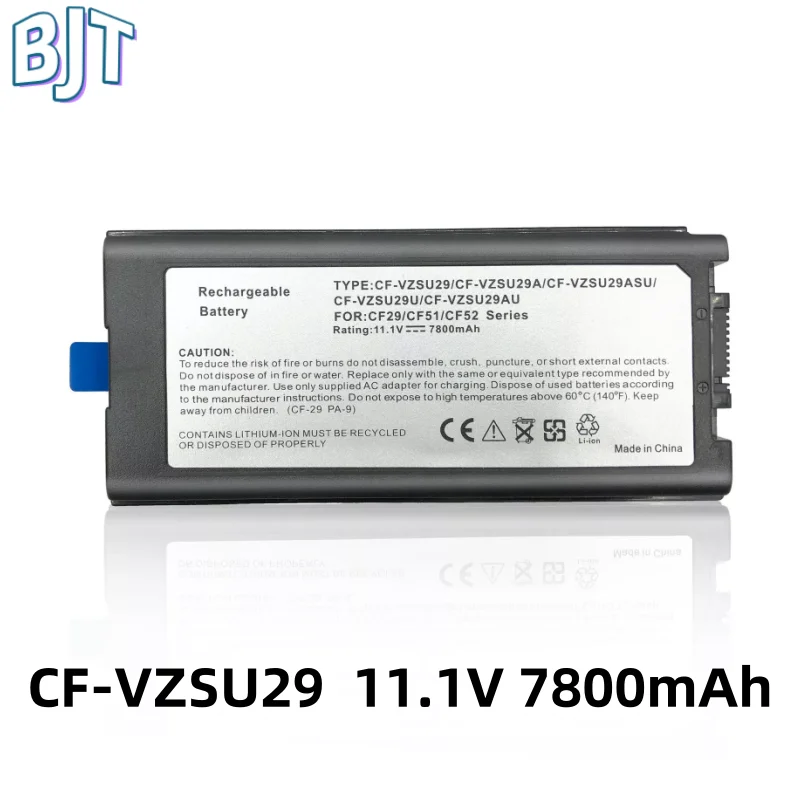 

11,1 В 7800 мАч CF-VZSU29 CF-VZSU29A Аккумулятор для ноутбука Panasonic CF-29 CF-53 CF-52 Toughbook CF-VZSU29U CF-VZSU29AU CF-VZSU29AS