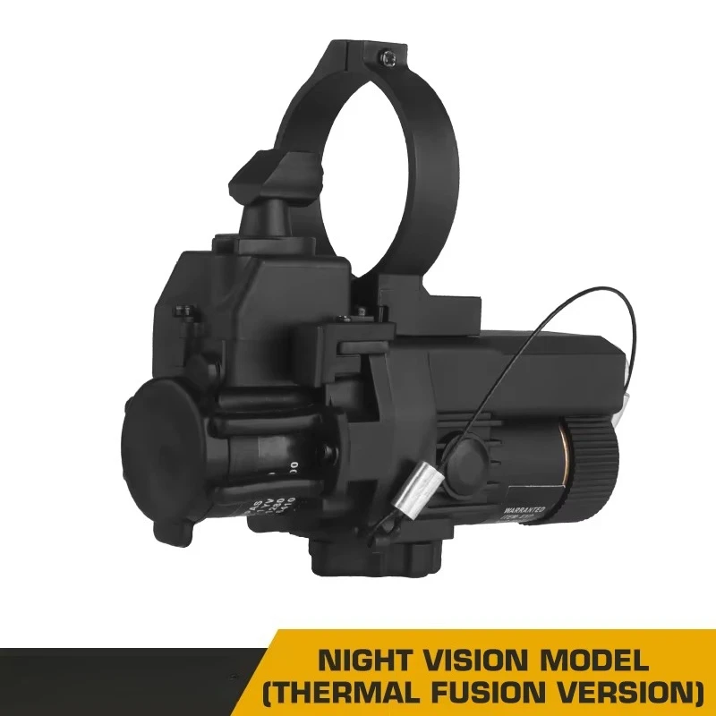 Night Vision Model Thermal Fusion Version Compatible for Tactical Fast Helmet NVG PVS14/15/18/31 GPNVG-18 Binocular Gear
