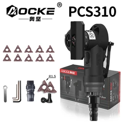 AOCKE AX320 Pnömatik Pah Kırma Makinesi Mini Açı Öğütücü Hava Pah Kırma Ark Hava Pah Kırma ve Çapak Alma Makinesi