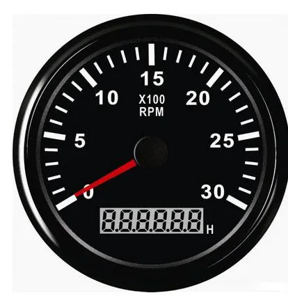

85MM diesel engine tachometer 3000 RPM meter 12V/24V