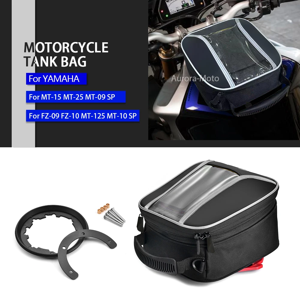 

Tanklock Fuel Tank Bag For YAMAHA MT15 MT25 MT03 MT09 SP FZ-09 MT10 SP FZ-10 Tankbag Motorcycle Navigation ﻿bag