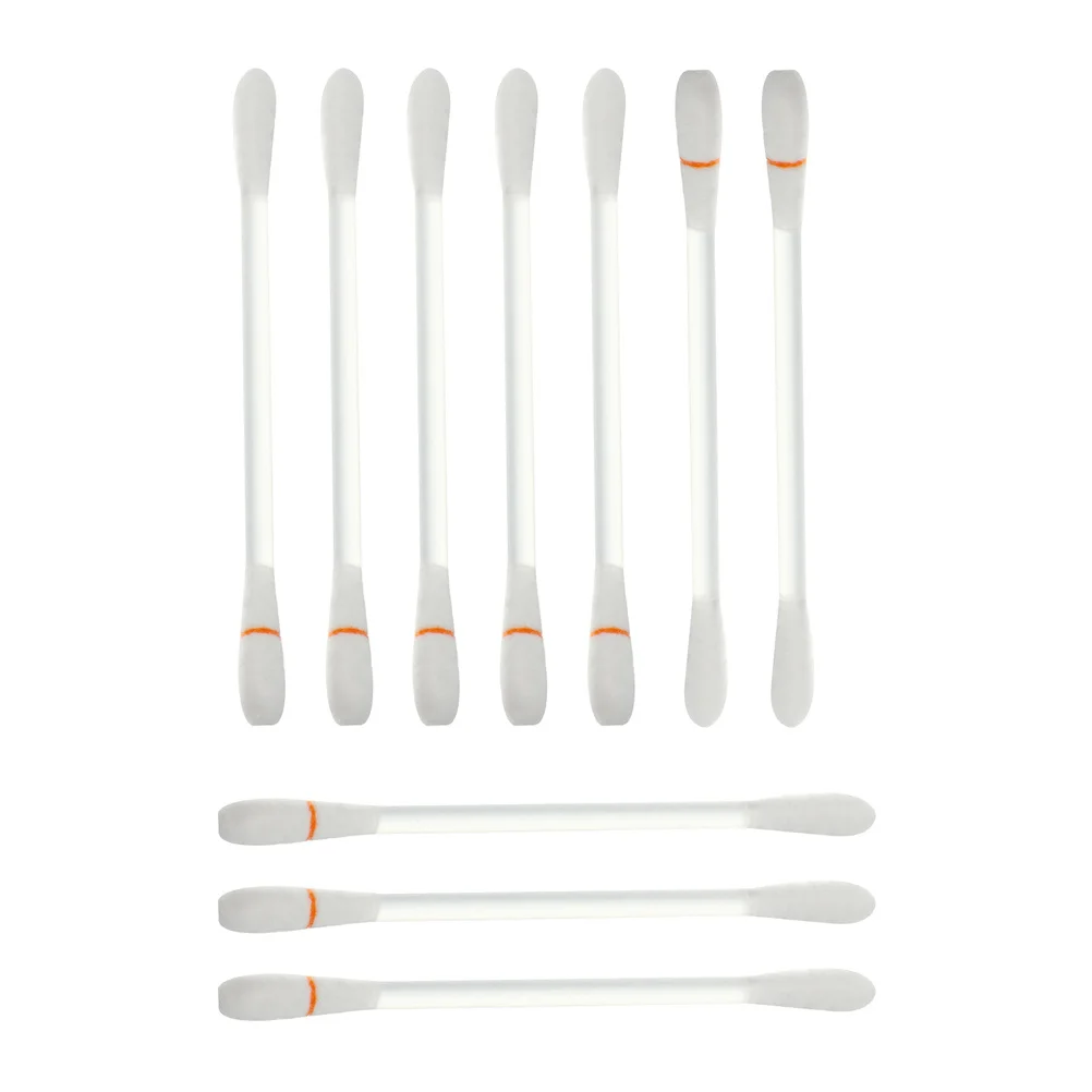 100pcs Vitamin Ve Stick Break Off Lip Care Swab Moisturizing Oil Stick For Dry Lips Multi-Function Cotton Swab Disposable Oral