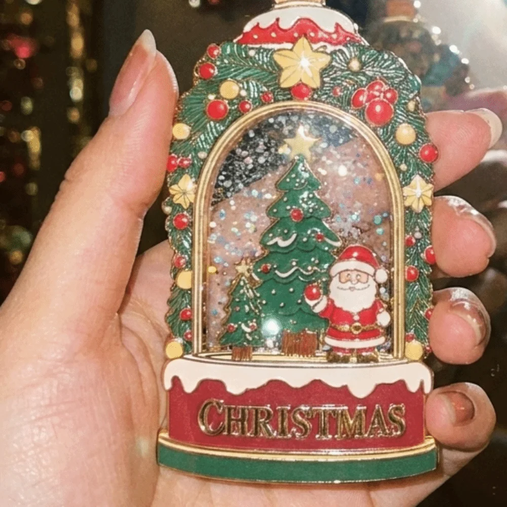 مغناطيس ثلاجة عتيق من سبائك مع - مراجعة Vintage Collectible Santa وسعره