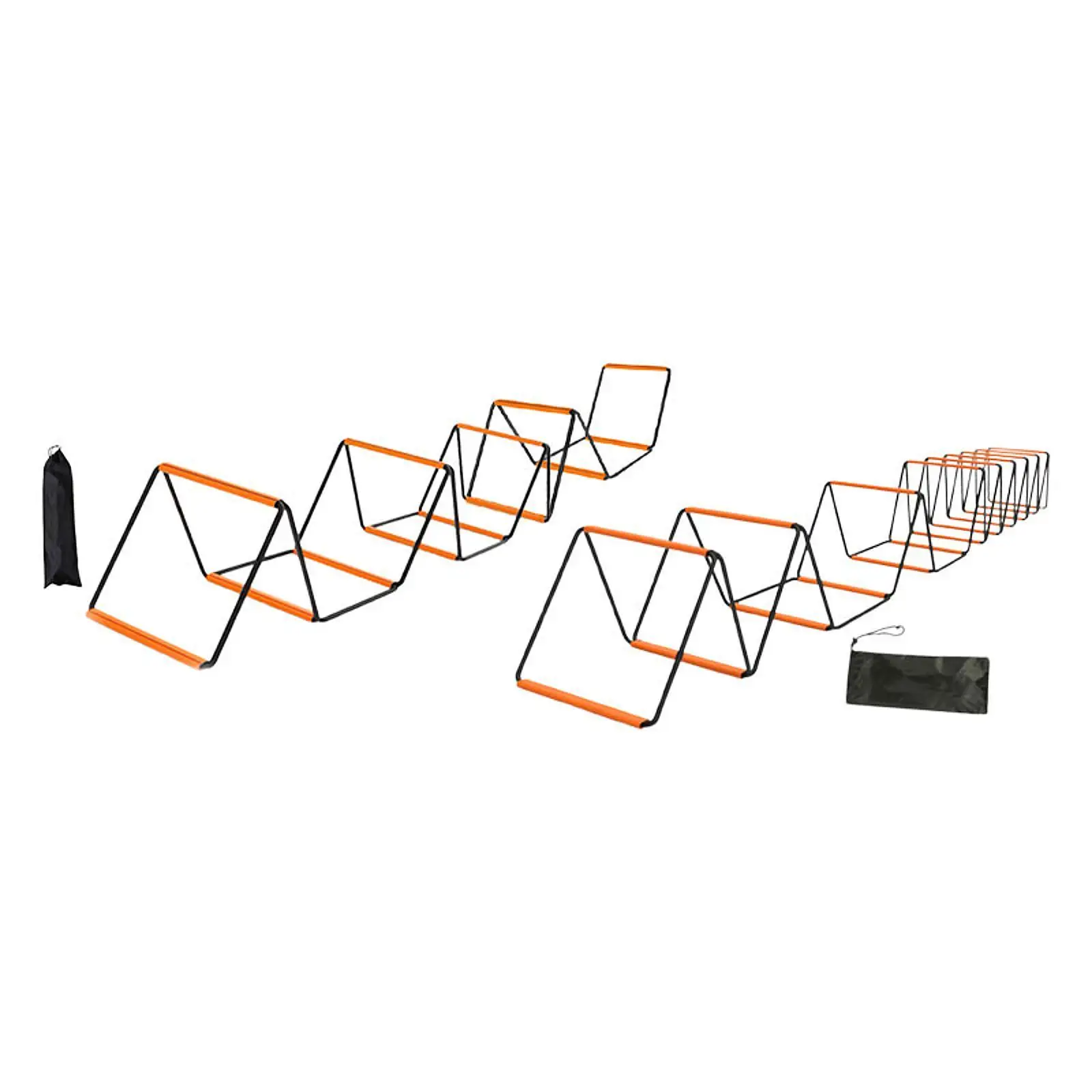

Agility Ladder Football Footwork Ladder Flexible Portable Workout Home Gym Foldable Outdoor Sports Easily Set Up Ladder