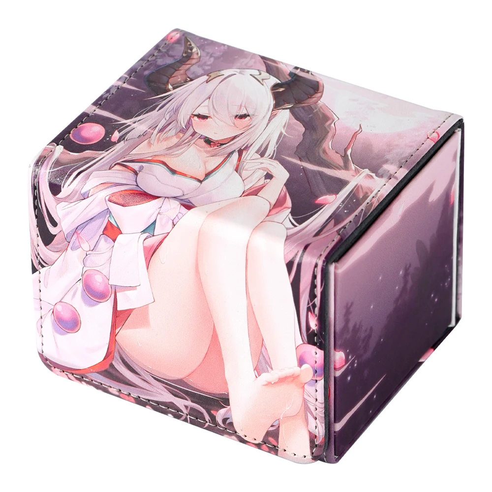 Yu-Gi-Oh! fait maison à faire soi-même Boîte de rangement pour cartes Minerva Lightsworn Maiden Ygo Ritual Beast, boîte de rangement pour cartes en cuir haut de gamme, jouet cadeau
