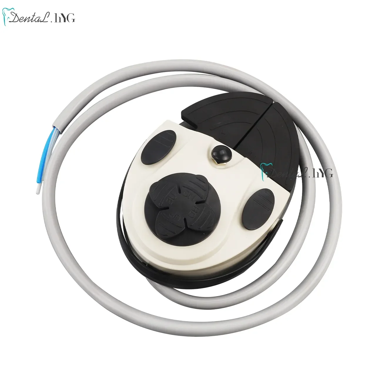 Dental Control Foot Switch Pedal With Tube Hose Cable Dental Chair Accessories Spare Part