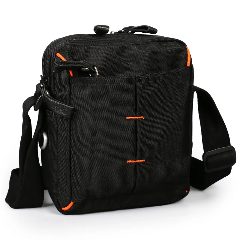 2022 Men Messenger Waterproof Bags Crossbody Bag Leisure Oxford Cloth Casual Travel Man Portable Small Square Bag