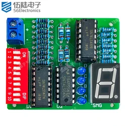 Combined Logic Circuit Coding and Decoding Display Kit DIY Electronic Circuit Board Assembly Parts