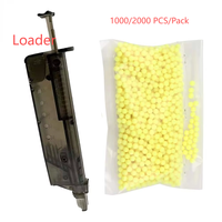 G17 G19 G22 G34 AR15 M4 M92 1911 Pistol Airsoft 100rd Speed Loader For Paintball Guns Bb Balls Capacity Paintball Accessories