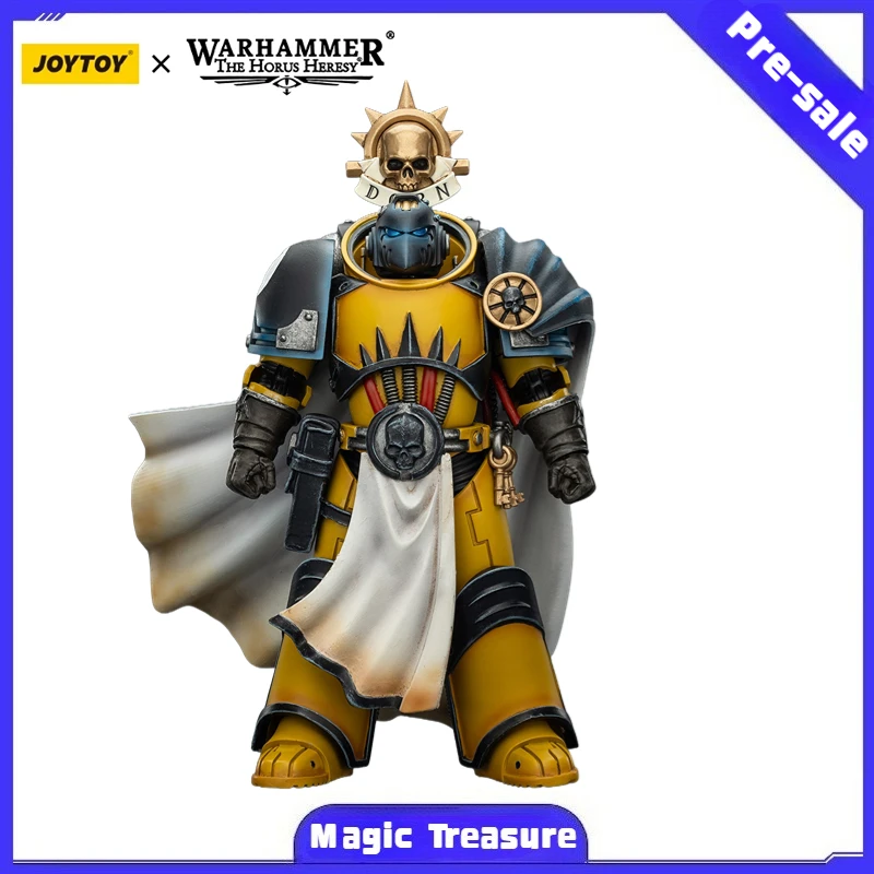

【MT】Предпродажа JOYTOY Warhammer 40K Imperial Fists Либриан Консул с силой Axeand BoltPistol 1/18 Фигурка Игрушка