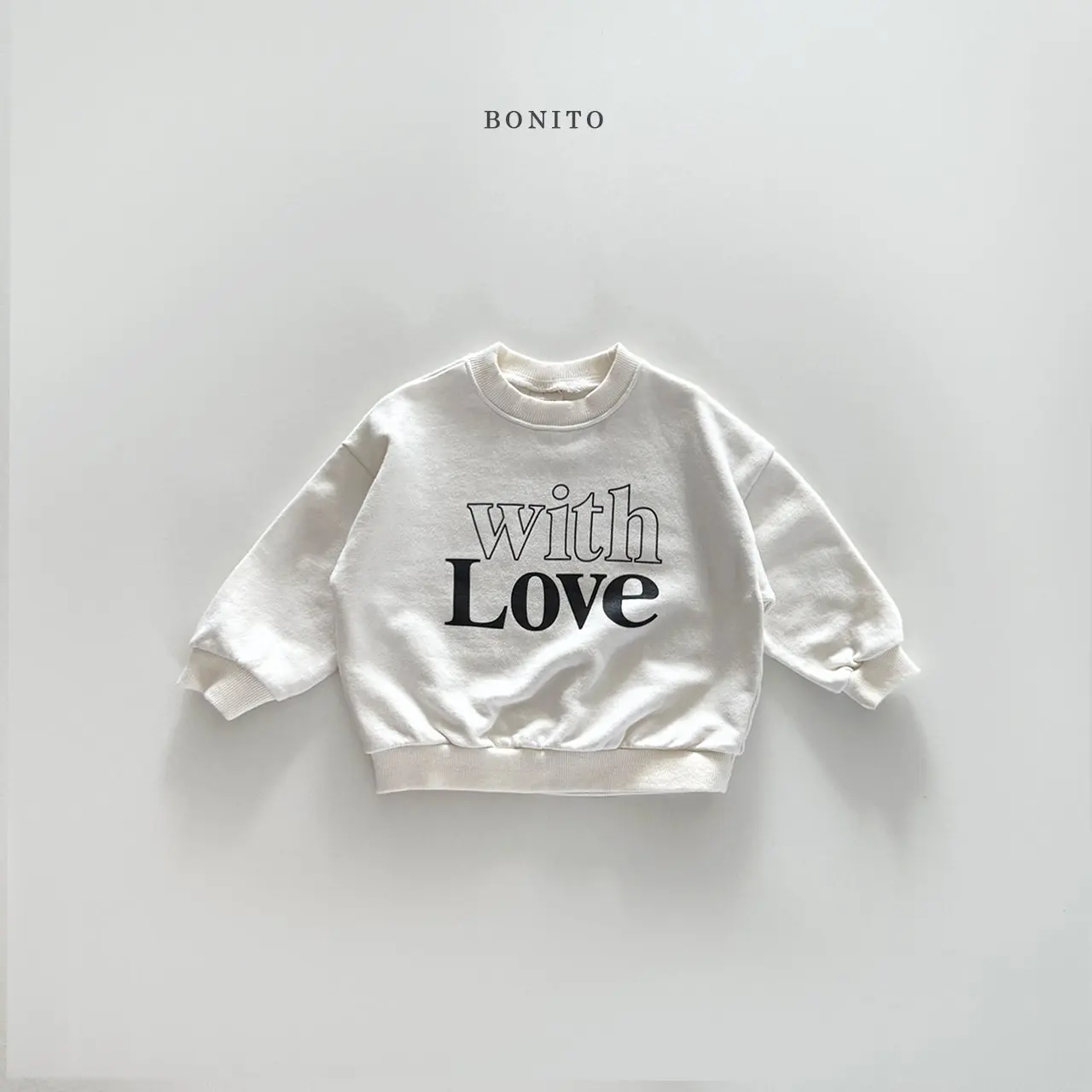 

2026 Spring/Summer New Cotton Soft Round-neck Boys' and Girls' T-shirts Loose and Fashionable Children's Sweatshirts, 2-8Years