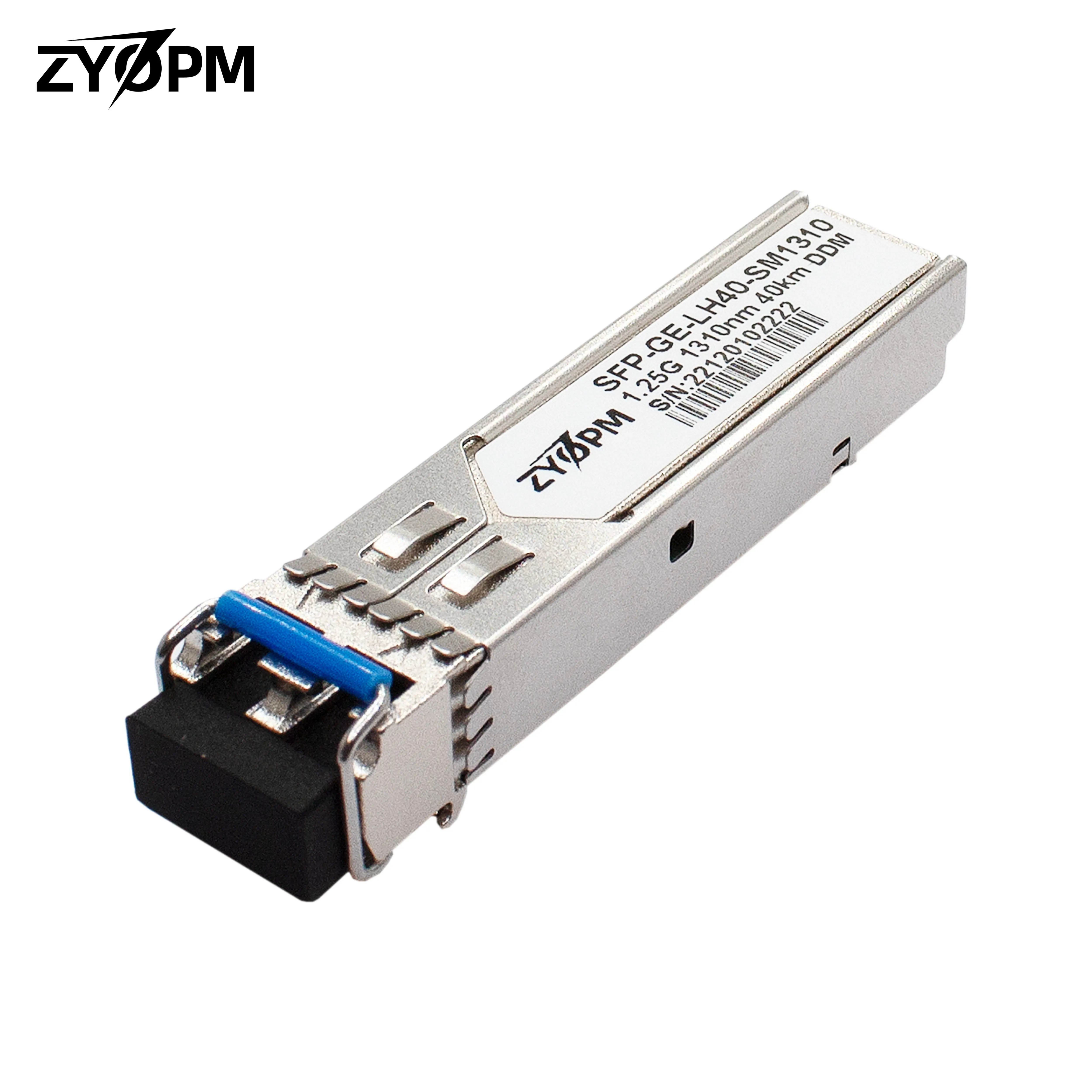 

1.25G 1000Base-EX SFP Transceiver, 1310nm SMF, up to 40 km, for Cisco GLC-EX-SMD, Ubiquiti UniFi, Mikrotik, D-Link, TP-Link,