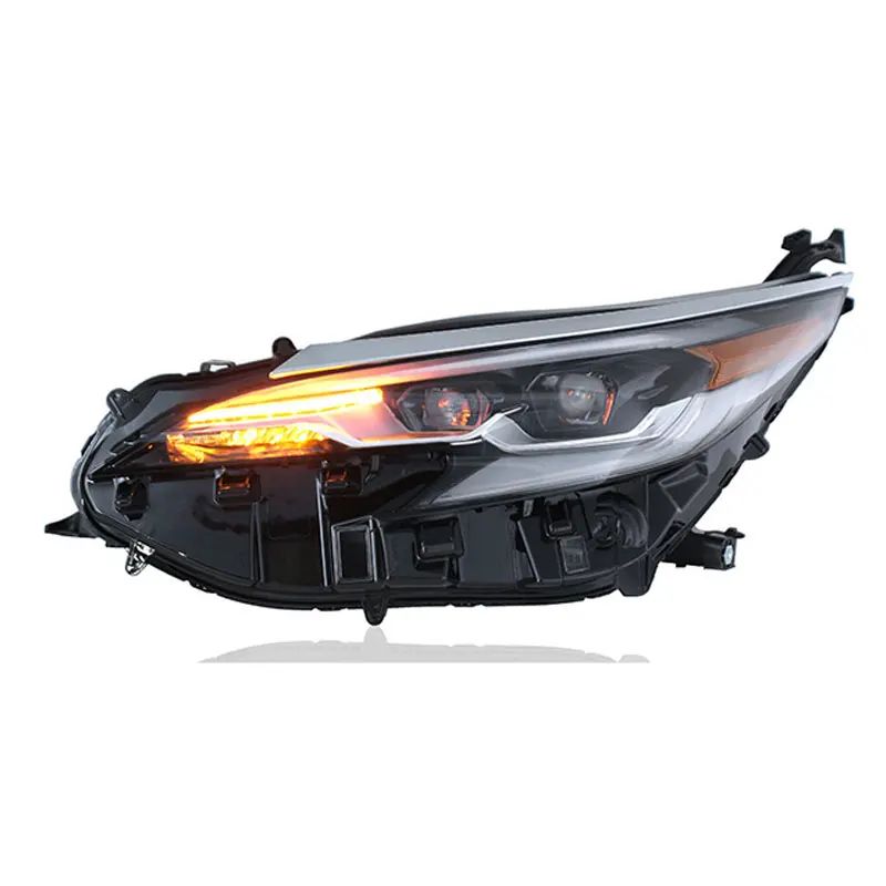 Car Led Headlights For Toyota Sienna 2021 2022 2023 Accessories Upgrade High Configure Led Front Lights Assembly view 4
