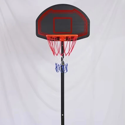 高耐久性HDPE屋内バスケットボールコートフープ、調節可能なスタンドと耐久性のある機器付き