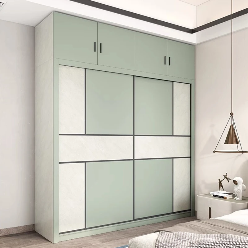 Organizer Room Wardrobes Modern Clothes Free Shipping Mobile Storage Cabinets Craft Wooden Closets Abiertos Furniture Bedroom