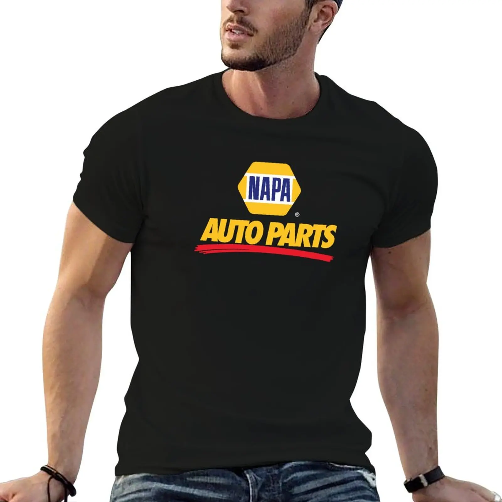 Image of Napa Auto Parts T-Shirt Kurzarm-T-Shirt mit Grafikdruck