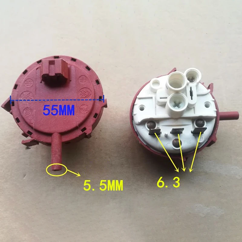 Universal C-15/17-D01 Original Dishwasher Water Level Switch C-141/16-B02 37610169 Water Level Controller Pressure Switch 3-pin