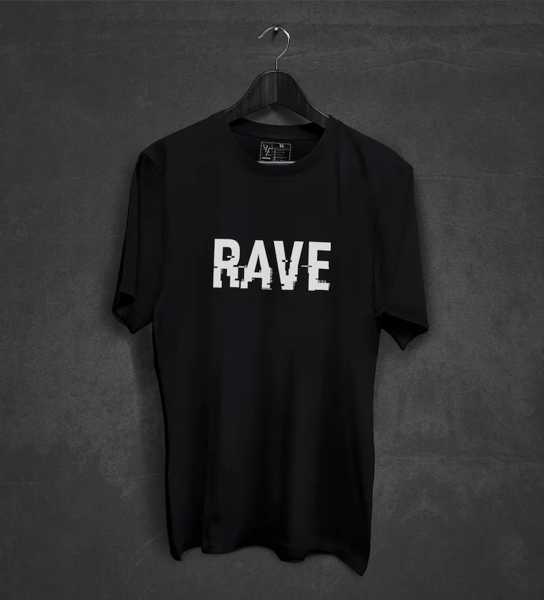 Rave Tshirt  Festival Shirt Music Festival Outfit Techno  Outfit  Clothing  Clothes for Men  Top for Women