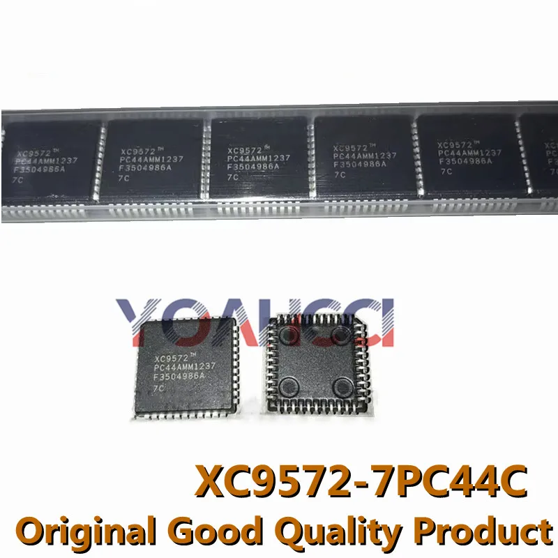 

XC9572-7PC44C (2-50pieces) Free Shipping XC9572 XC9572-7PC44 SMD PLCC44 IC Chip, Original In Stock
