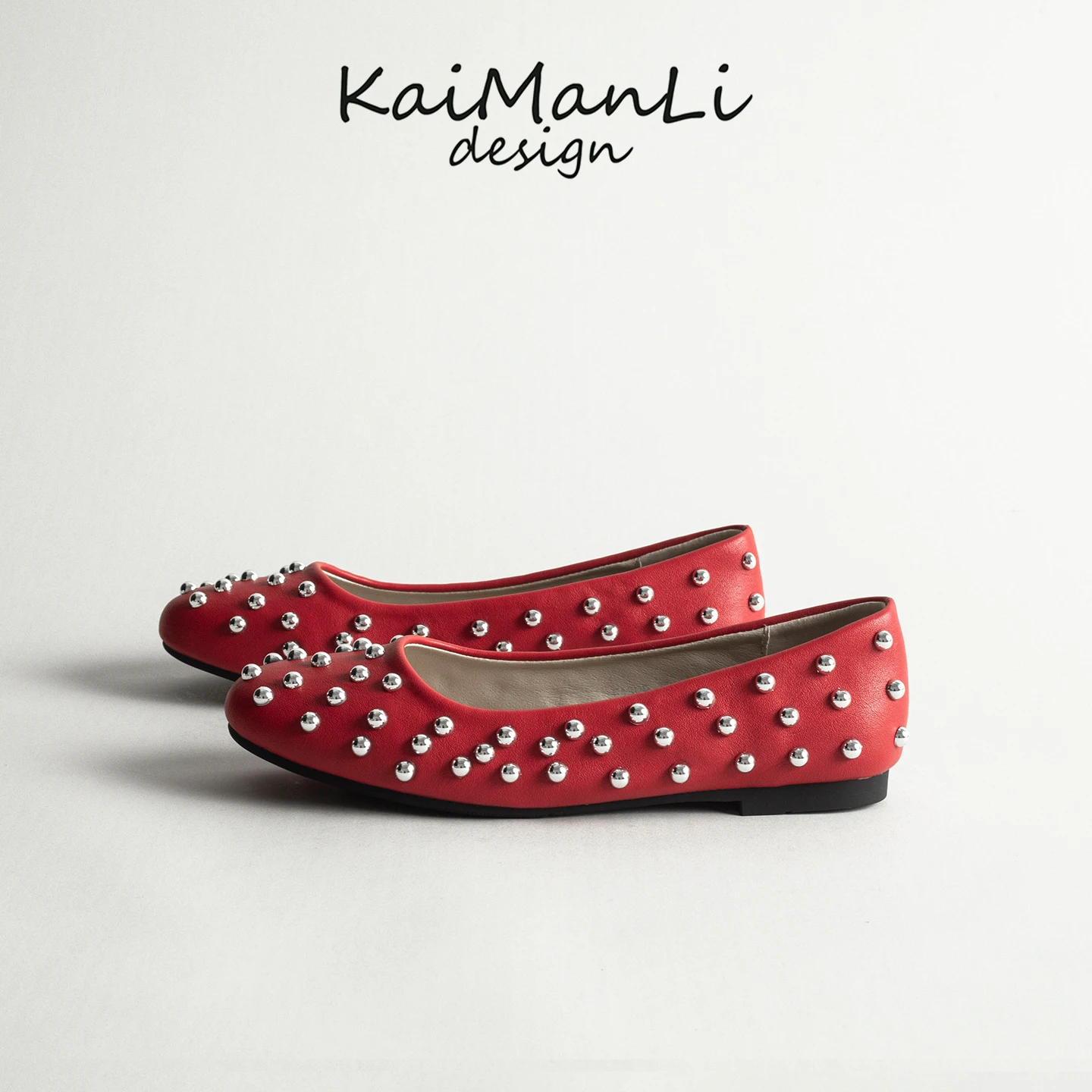 genuine-leather-vintage-rivet-ballet-flats-women-spring-versatile-lazy-flat-non-slippery-low-cut-mary-jane-single-shoes