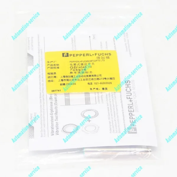 

Новый бесконтактный датчик Mb60-8gm50-e2-v3 для совершенно нового оригинального ПЛК Spot