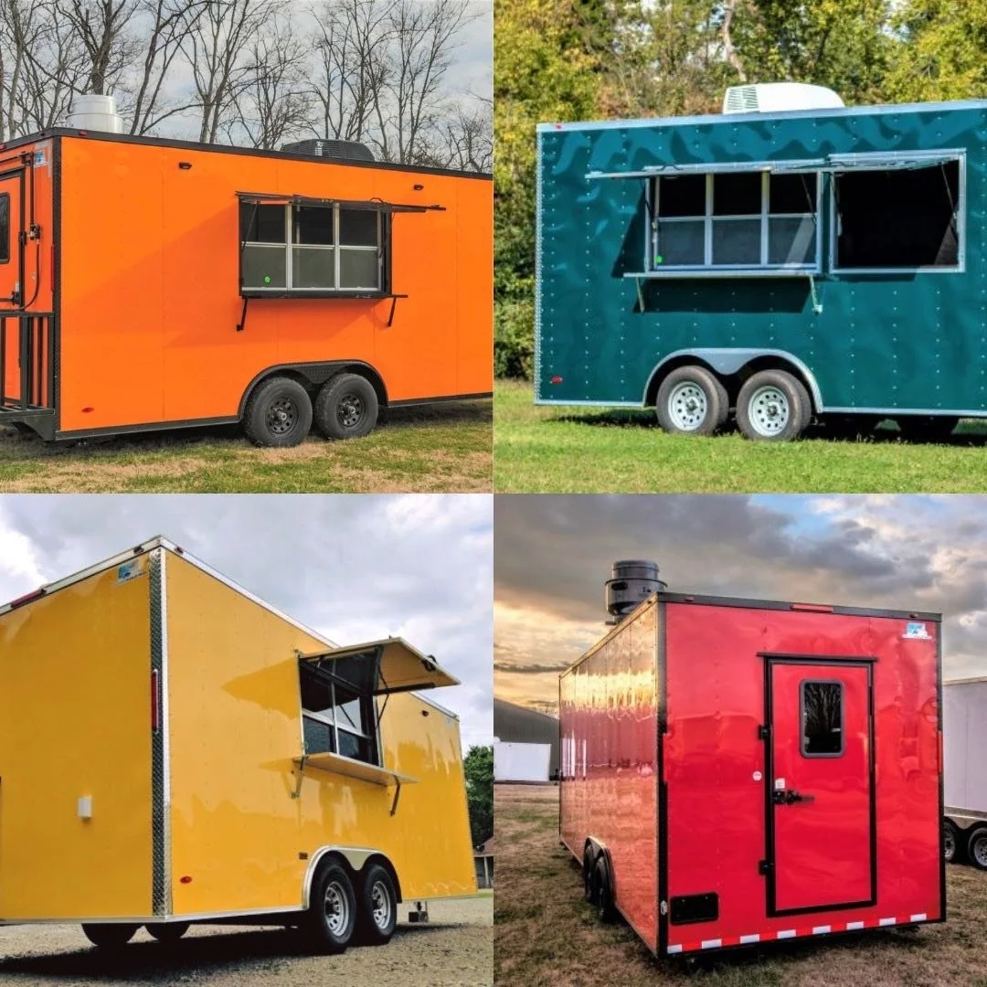 Popular Fast Food Trailers Fully Equipped Mobile Pizza Fast Food Trucks Eyelash Truck Nail Trailers Mobile Costume Truck