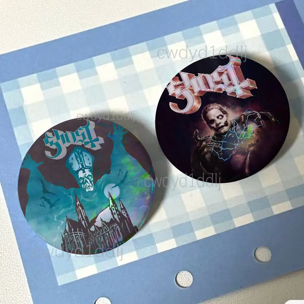 Ghost Heavy Metal Band Badge Brooch Figure Lapel Pins Clothes Backpack Fashion Cute Collection Decoration Display
