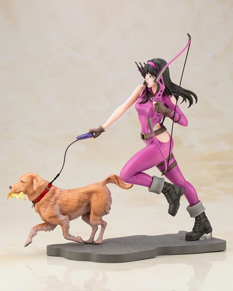 Kotobukiya Original Marvel  Anime Figure Hawkeye Kate Bishop Bishoujo Statue 1/7 PVC Action Figure Collectible Model Gift