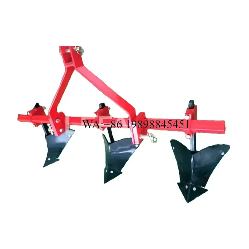 WMWMNU 3 Point Linkage Potato Ridger Plow for 15 30HP Tractor Cultivator Garlic Ridging