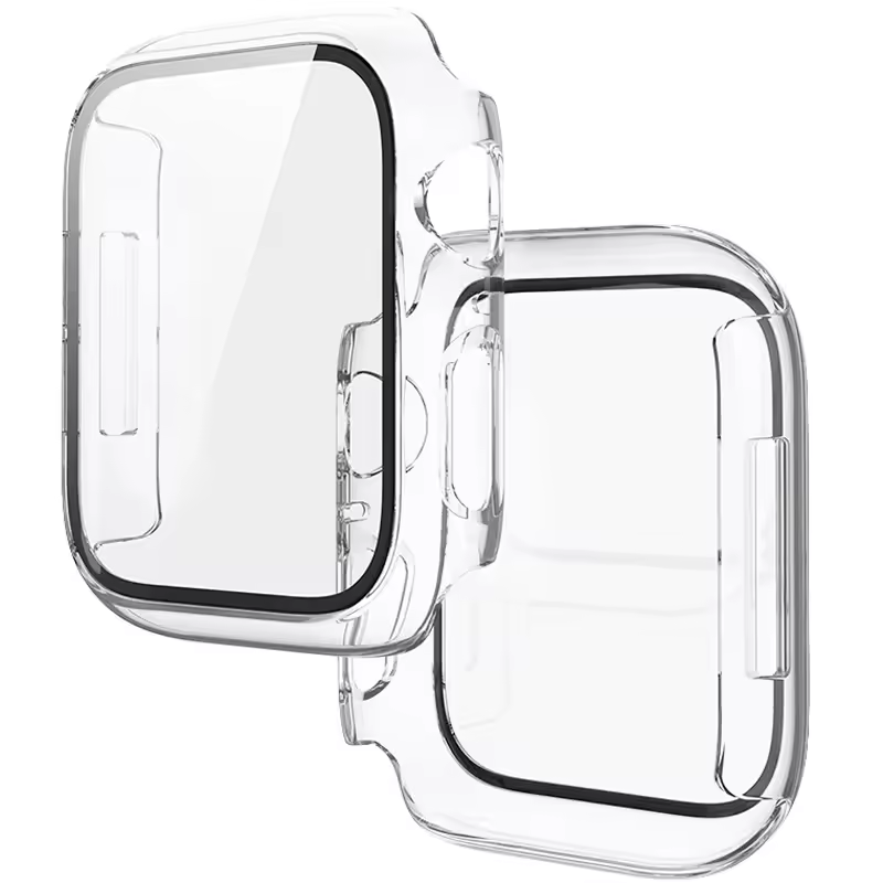 Tempered Glass+Cover For Apple Watch 11 10 9 8 7 46mm 42mm PC Bumper Screen Protector Case iWatch Series 7 6 5 4 SE3 44 40 45mm - Image 8