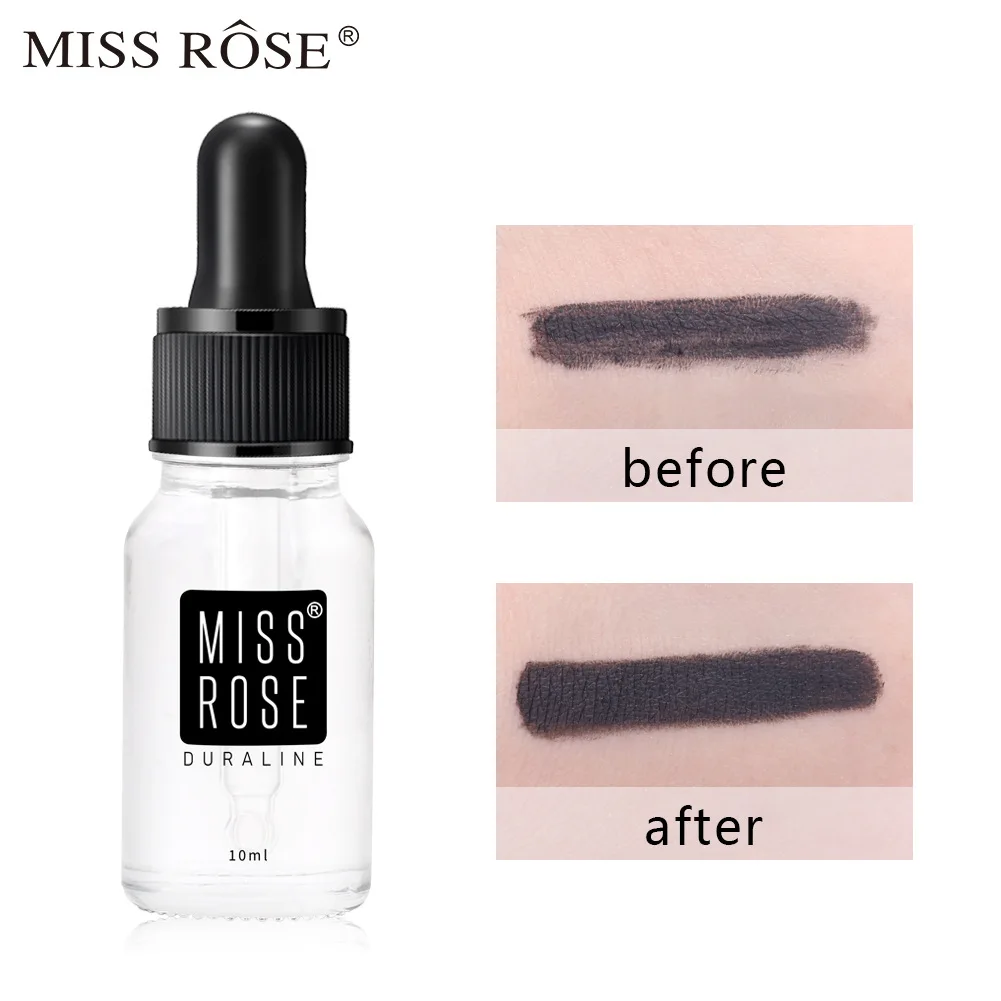 MISS ROSE Transparent Lighten Diluted Eyeliner Cream Powder Powder Makeup Blusher Nail Oil Eye Shadow Coloring Liquid Diluent