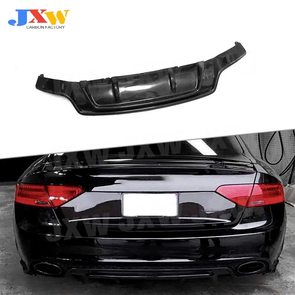 

Rear Diffuser Spoiler For Audi A5 RS5 2012-2016 Lip Bumper Protector Car Styling Carbon Fiber /FRP Body Kits