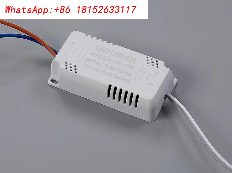 LED مروحة السقف ضوء إمدادات الطاقة محرك الصابورة ثلاثة ألوان يعتم مجزأة تيار مستمر المعدل محول سائق MM