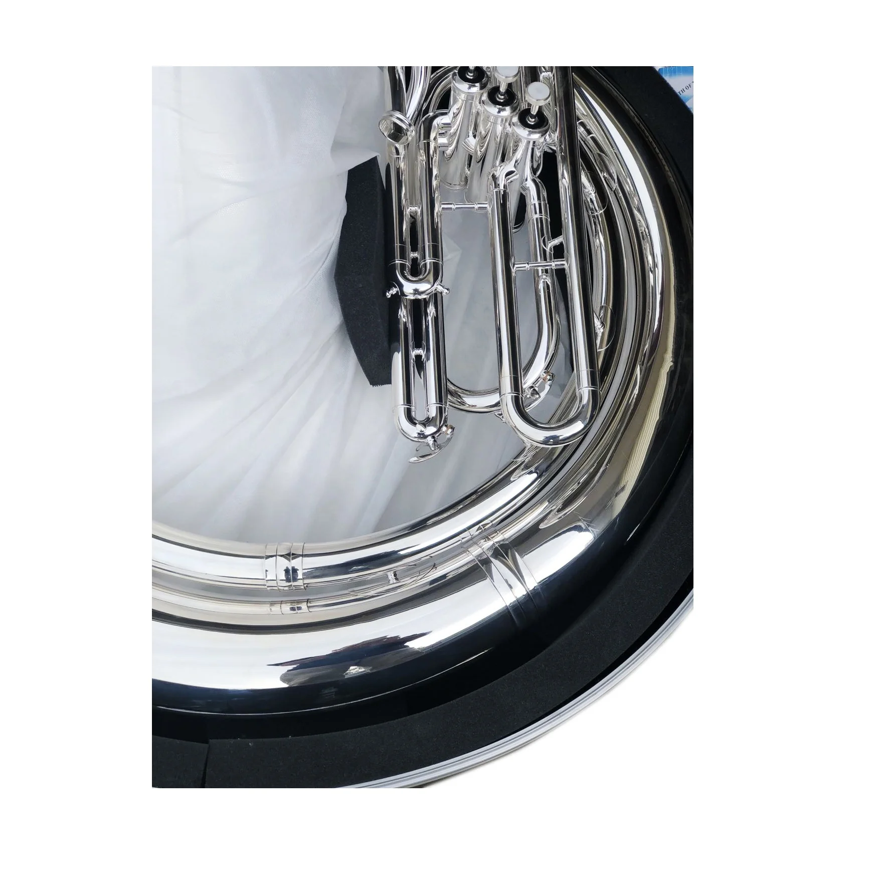 OEM Factory Price High Quality Brass Sousaphone JYSS8000 Trumpet Marching Instruments Master Level Gold Lacquer Tone BB