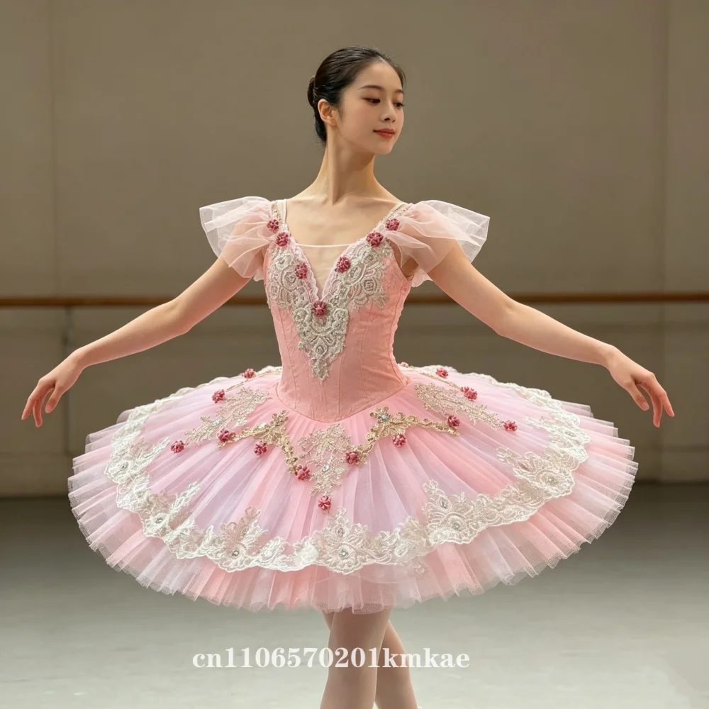 sleeping-beauty-variation-professional-ballet-tutu-pink-peach-yagp-the-nutcracker-classical-pancake-ballet-platter-tutu-costumes