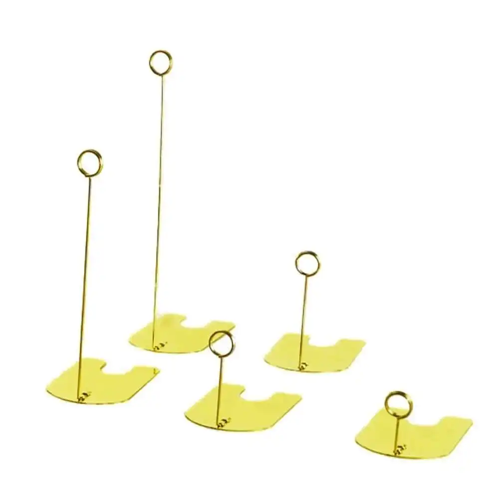 

10 шт. поп-бирка, знак, зажим для этикетки, держатель для именной карты, подставка для дисплея, полка для рабочего стола, серебристый, золотой, черный, поп-изображение, фото, зажим для заметок