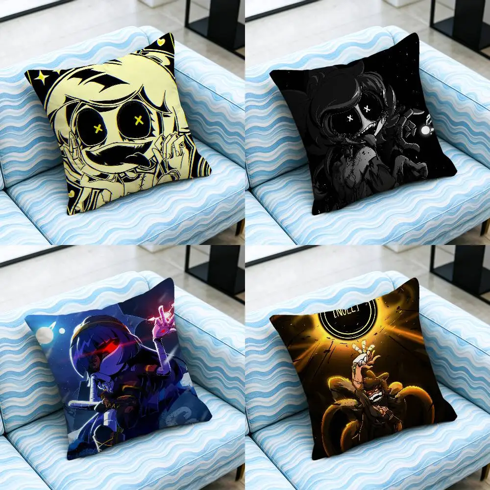 For Murder Drones Throw Pillow Cover Case Custom Decorative Pillowcase Accent Cushion Covers DIY