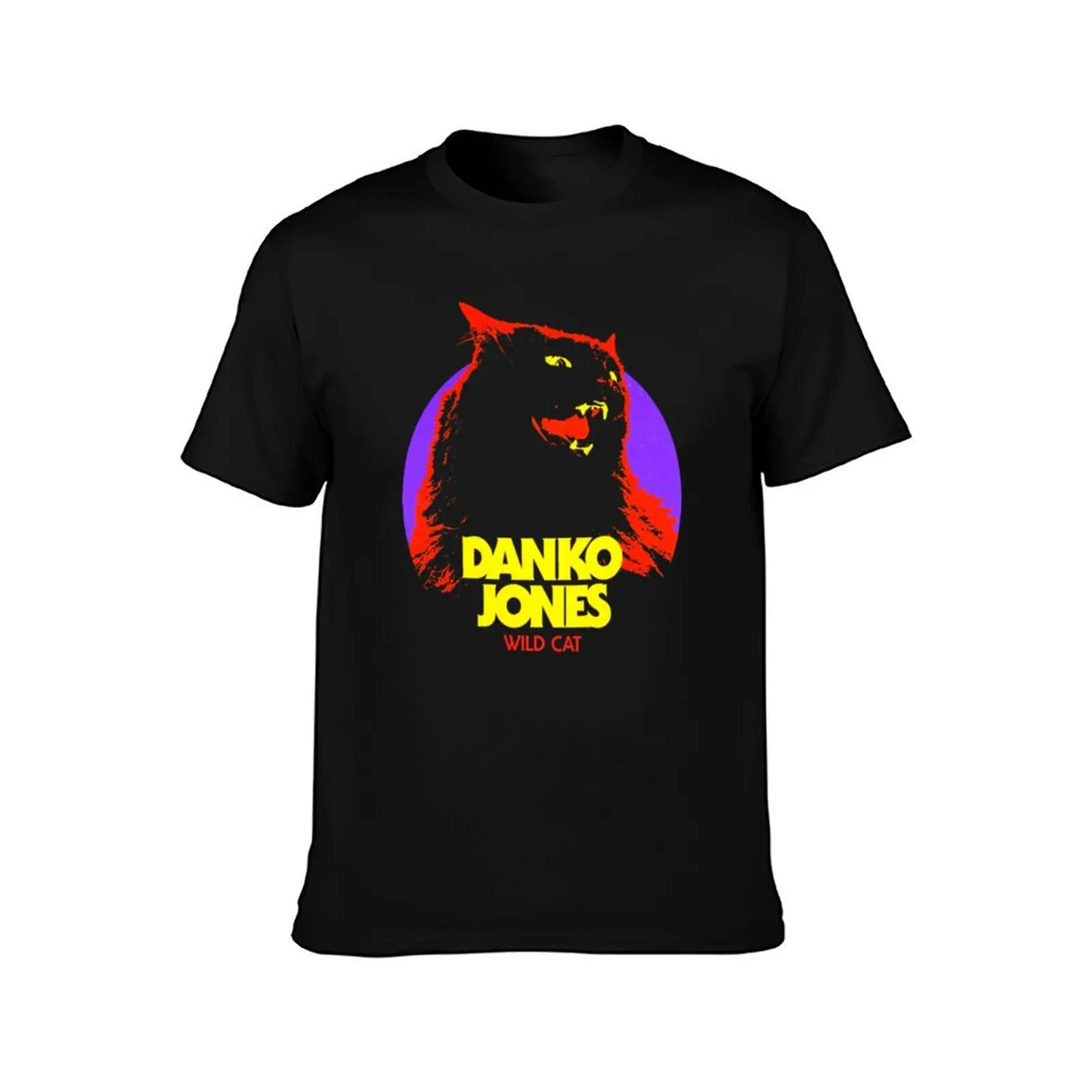 Danko Jones Wild Cat Underwaist T-Shirt Durable Work Wear T-Shirt