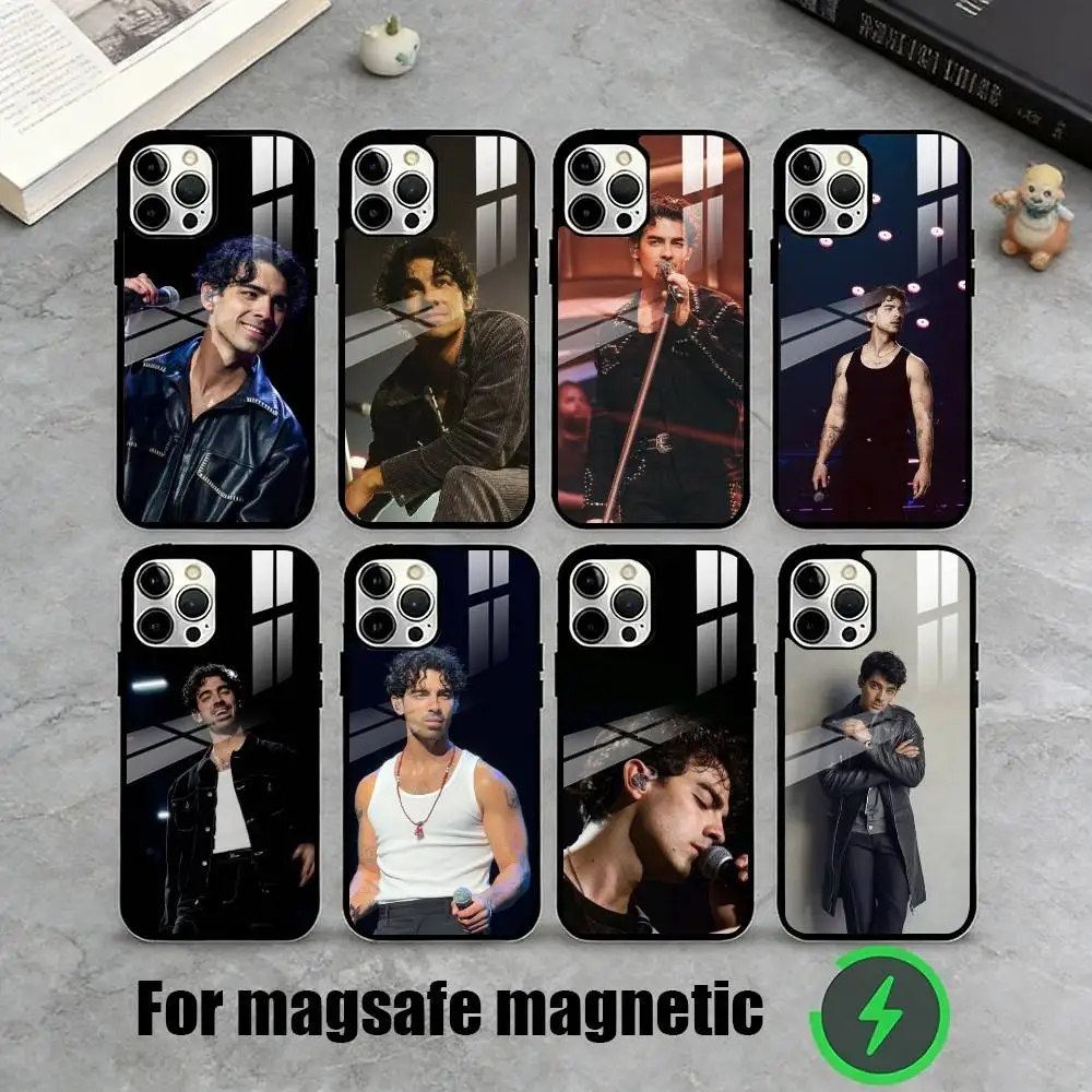

Singer J-Joe J-Jonas Phone Case For iPhone17,16,15,14,13,12,11 Plus,Pro Magnetic For Magsafe Wireless Charging