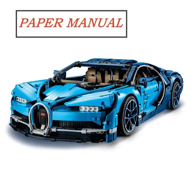 3599Pcs Bugattied Chirons Compatible 42083 Super Sports Racing Car Building Blocks Set Toys For Children Christmas Gift Bricks