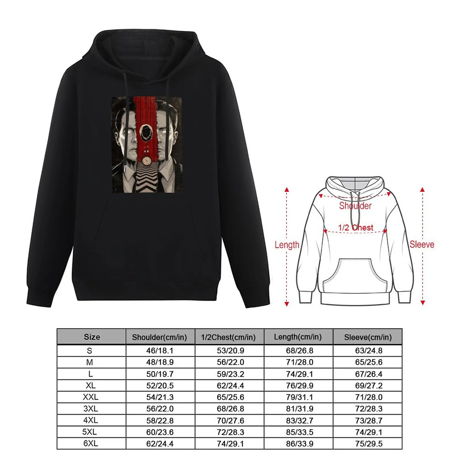 Dale Cooper Pullover Hoodie men's clothes men's coat men wear new in hoodies