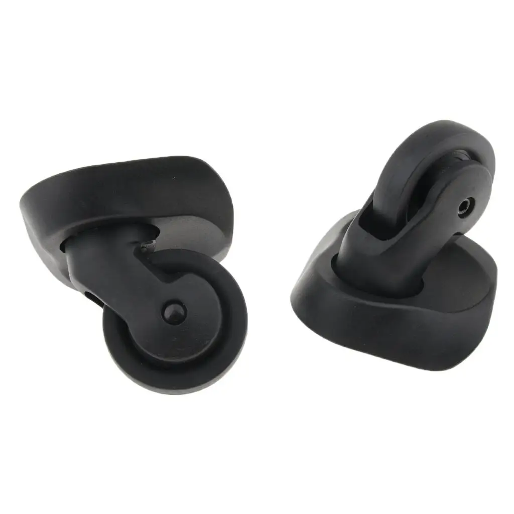 

1 Pair Universal Swivel Luggage Suitcase Wheel Replacement 23-Size L