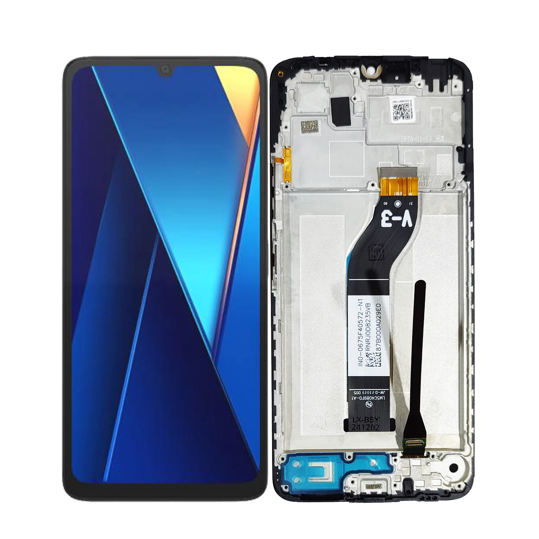 6.74 "dla Xiaomi Poco C65 oryginalny wyświetlacz LCD z ramką ekran dotykowy 2310FPCA4G 2310FPCA4I — zdjęcie produktu 7