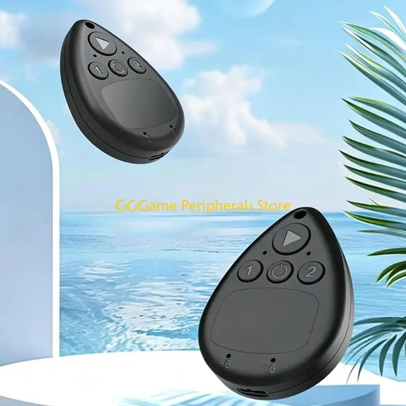 U55B Screen Tapper Auto Scroller 400mAh Rechargeable Page Turner Wireless Portable For Video Reading Comics Scrolling 2 Phones