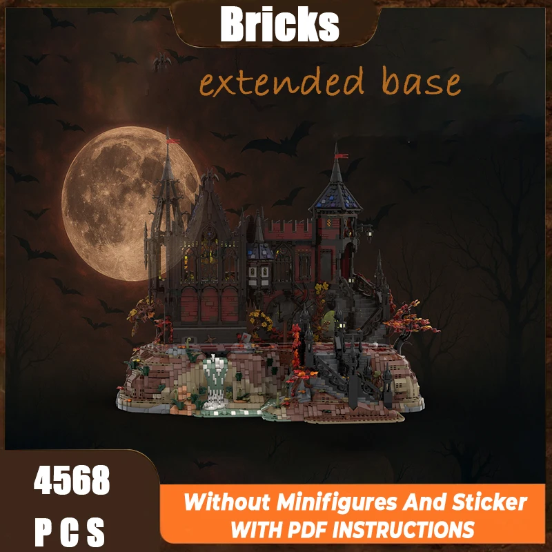 

Изысканный новый продукт: Модульный конструктор MOC «Замок приключений Трансилвании» — расширение базы, детский подарочный набор для самостоятельной сборки