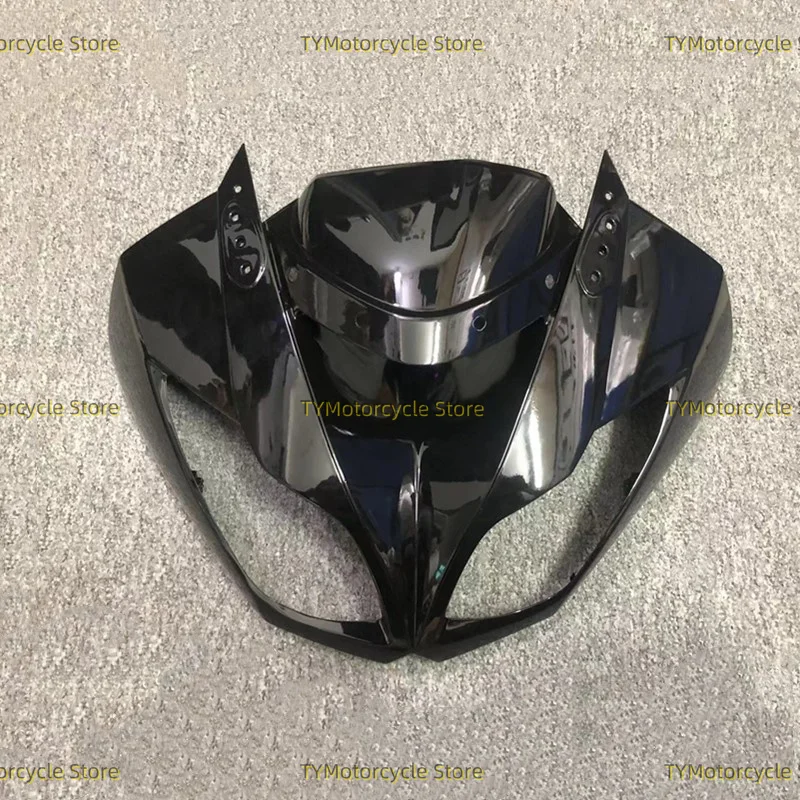 Motorcycle Front Upper Fairing Kit Headlight Cowl Nose Panlel Cowl Fit for Kawasaki Ninja ZX636 ZX6R ZX-6R 2009-2012