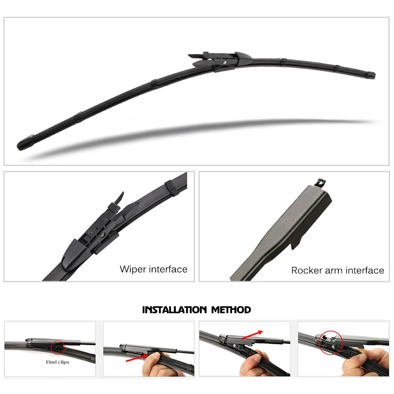 Car Wiper Blade For BMW 6 Series E63/E64 2003-2010 Windshield Windscreen Front Window Blades 24