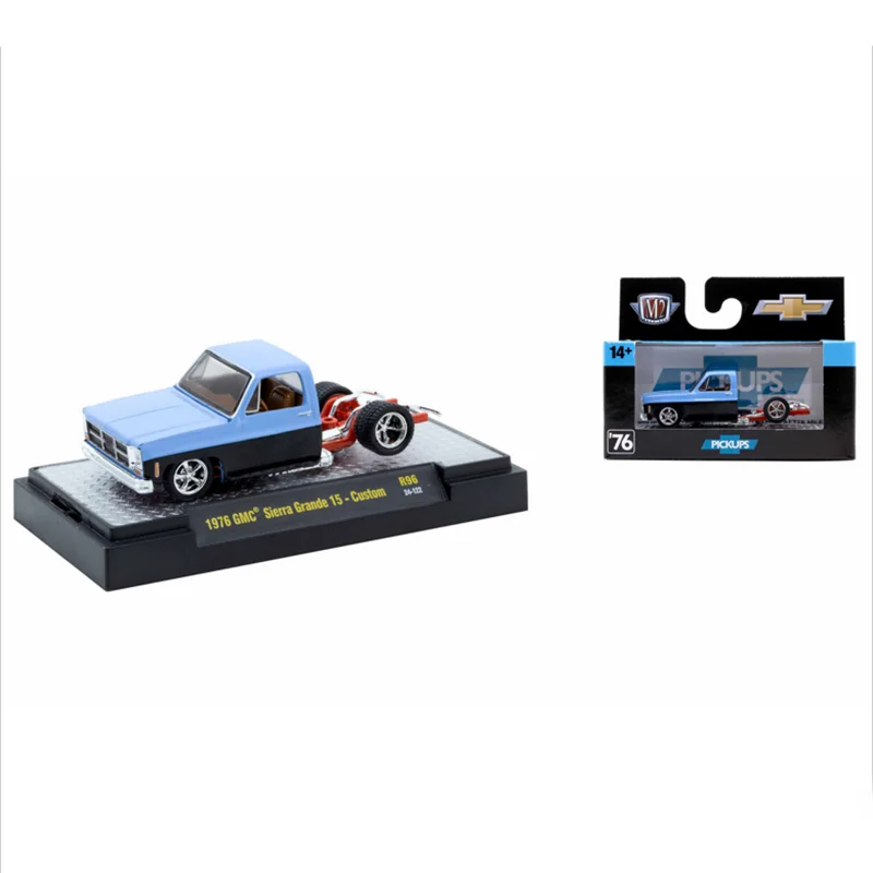 

M2 Machines 1:64 Scale Diecast Alloy 1976 GMC Sierra Grande 15 Toys Cars Model Classics Adult Gifts Souvenir Static Display