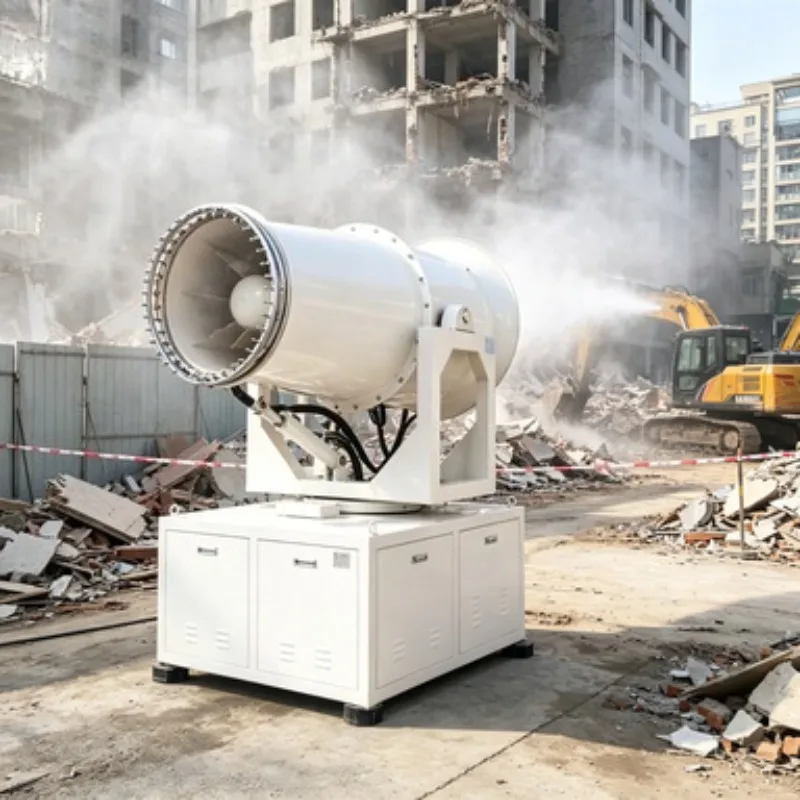 Hot Sale 100m Water Sprayer Machine Remote Fog Cannon Water Mist Machine for High Pressure Dust Fog Cannon